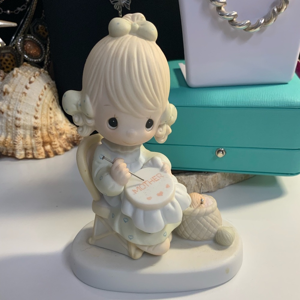 Vintage Precious Moments “Mother Sew Dear” 1979